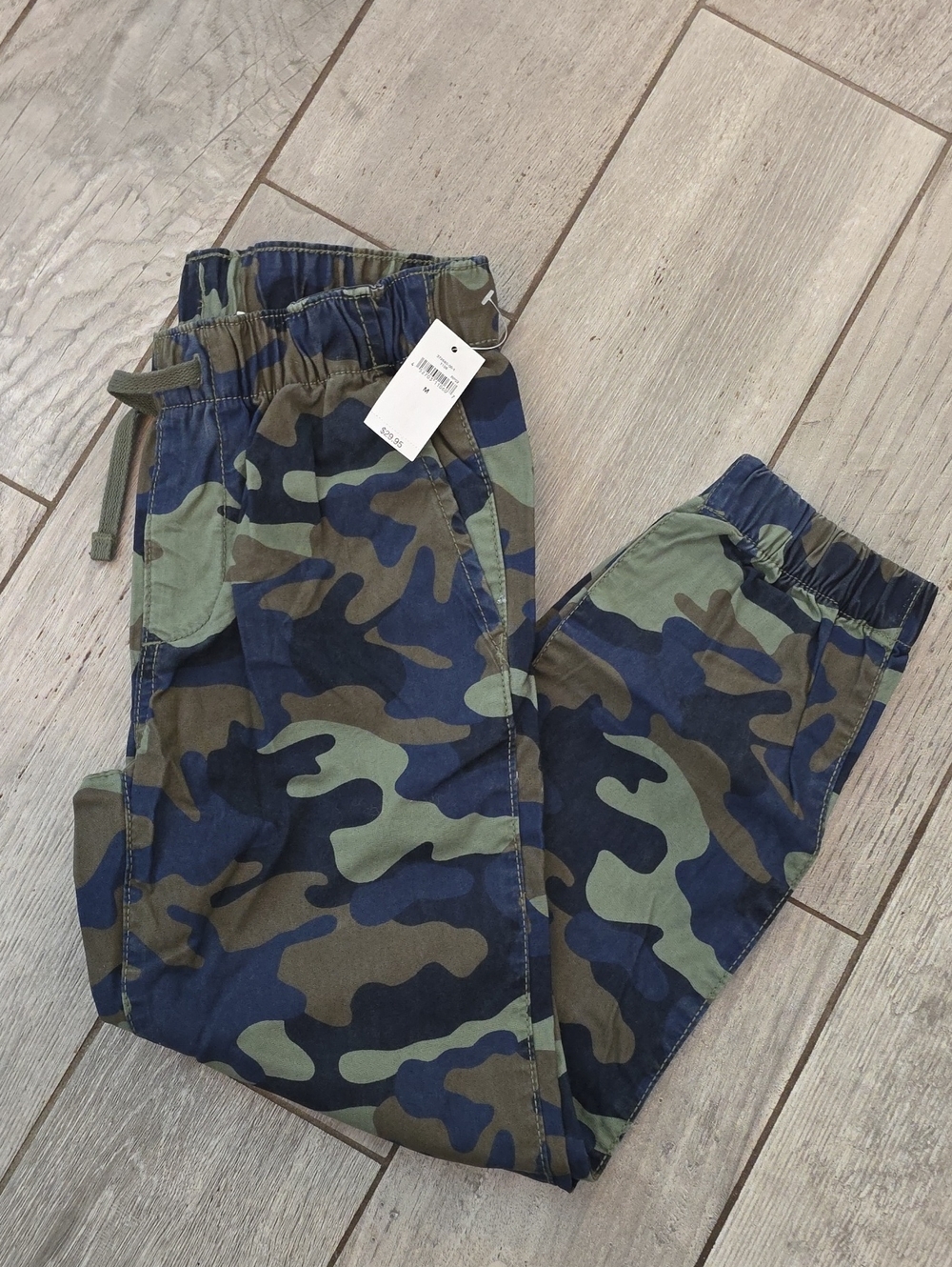 GAP Boys Camo Joggers - Green, Navy, Olive